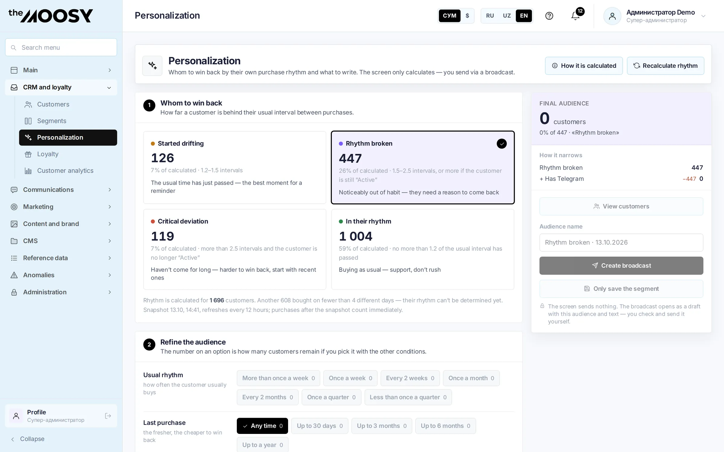 Analytics & AI: Personalisation